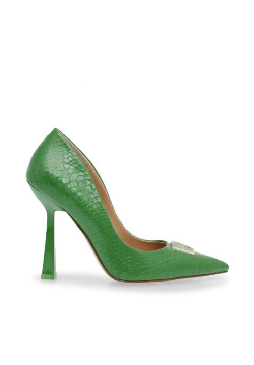 Tacón verde serpiente Steve Madden TALLA 38