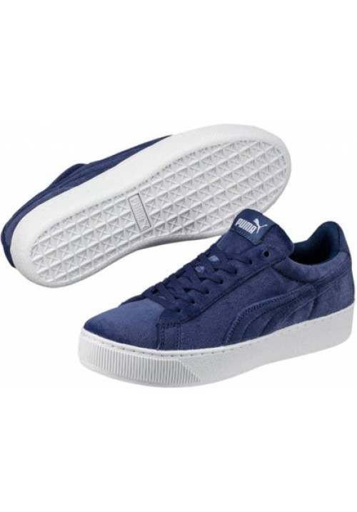 Zapatillas Puma Vikky Platform VR Azul Mujer